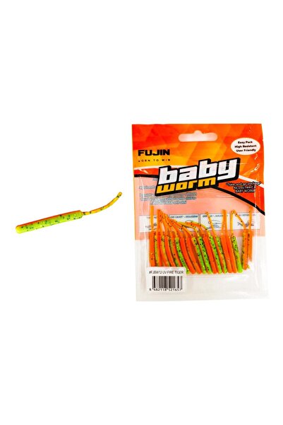 Fujin Worm Kokulu 5.2 Cm LRF Sahte Silikon Yem (3 Adet Kanca Hediye)