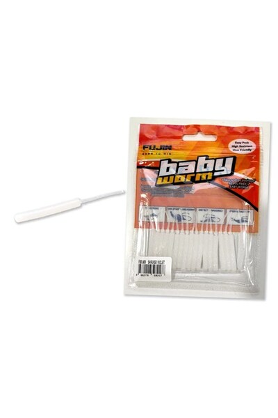 Fujin Baby Worm Kokulu 5.2 Cm Lrf Sahte Silikon Yem (3 Adet Kanca Hediye)