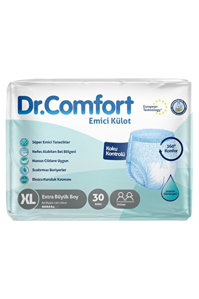 Dr.Comfort Dr Comfort 4lu Paket Kulotlu Hasta Bezı 30lu X Large