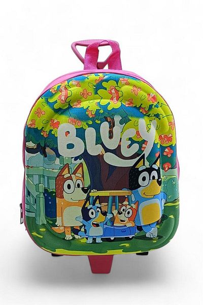 Baginn Creșă de grădiniță în relief 3D - Geantă pentru fete Bluey