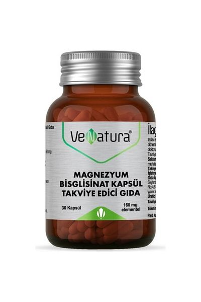 VeNatura Magnesium Bisglicinate - 160 Mg, 30 Capsules