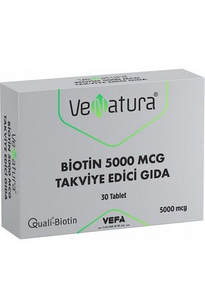 VeNatura Biotin 5000 Mcg 30 Tablets