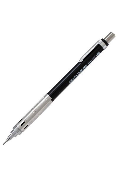 Pentel Graphgear Pg315-Ax 0.5mm Technical Drawing Versatil Pencil Black