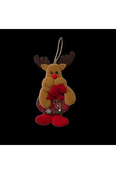 ZERO LAND - Fabric Deer Tree Ornament Inslm