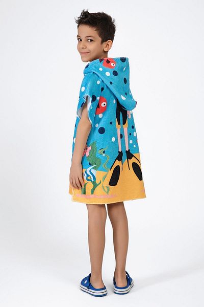 VEVİEN HOME Πετσέτα παραλίας Diver Child Poncho