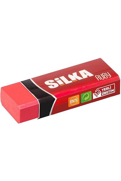 Silkar Silka Ruby Medium Eraser - 1 Piece / Art.58