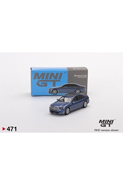 mini gt Bmw Alpina B7 Xdrive Alpina Blue Metallic Lhd
