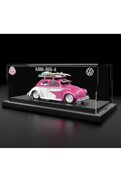 HOT WHEELS Collectors Rlc Exclusive Volkswagen Kawa-bug-a Chrome Pink