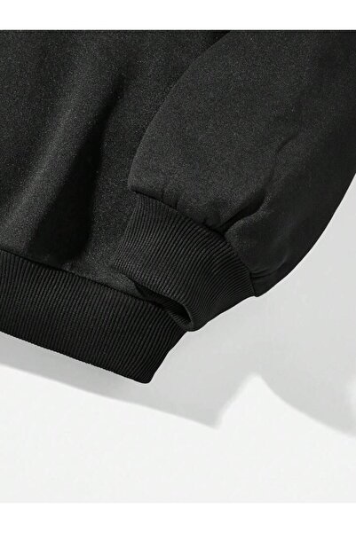 AFROGİYİM Unisex mikina Mono Lisa Lollipop s potiskem Oversize Crew Neck Neck