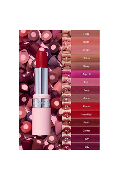 AVON Hydramatic Mat Ruj Sıren Red