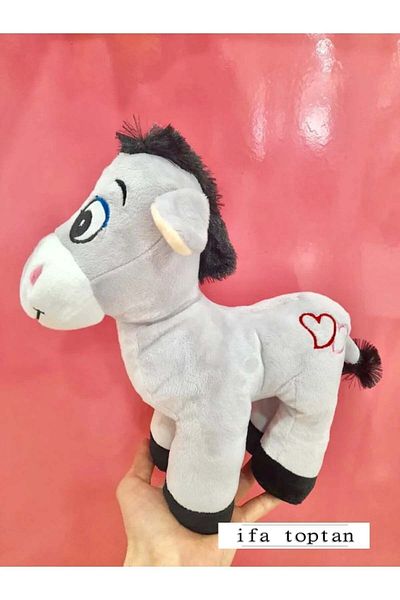 ifatoptan Hngds Donkey 28 cm Heart Patterned Sdgnh 1038993