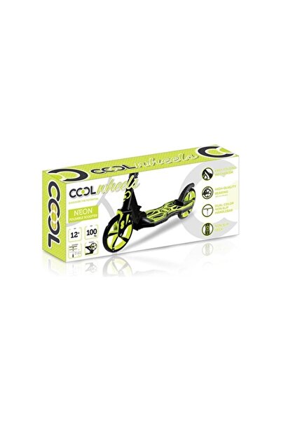 Scooter Cool Wheels 12 Yaş Neon
