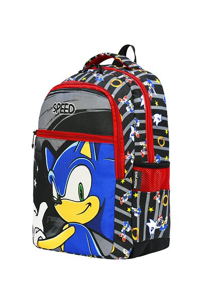 Black Bear New Season OrthopedicSpeedyPatterned 2-piece School and Lunch Box