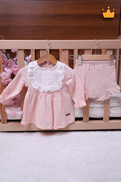 Begisa فستان قصير للفتيات الصغيرات من بيبي هولا - 22410