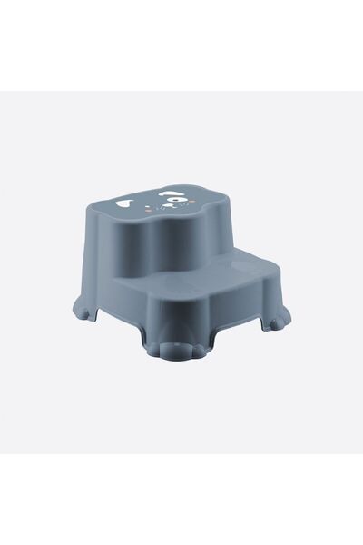 Babylike Çocuklar Için Tuvalet Eğitim Seti- Kaydırmaz Katlı Basamak Ve Kulplu Klozet Adaptörü&koltuğu