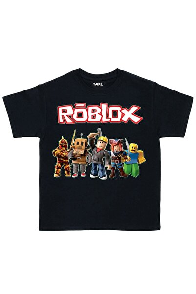 TakeTshirt Tricou Roblox Unisex pentru copii - Negru