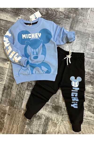 öykümgaleria Set sezonier Mickey Bottom Top pentru băieți