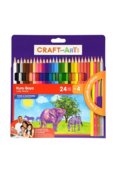 Craft and Arts 24 لون طلاء جاف / كاكب - 24