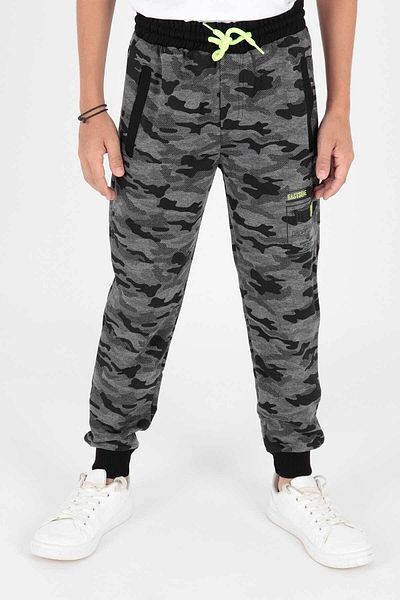 AHENGİM Παντελόνι αγοριού CamouflageE - 07 PrintEd, Elastic Skinny leg, Ak2132