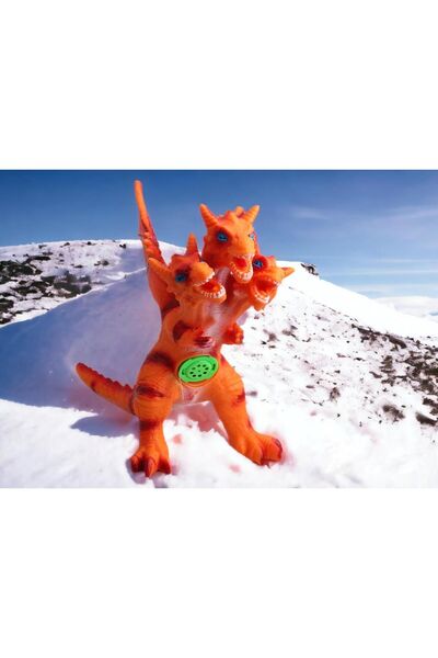 e-life shop Real Looking Plush Filled Soft Silicone Coated Sound Roaring 3 He...