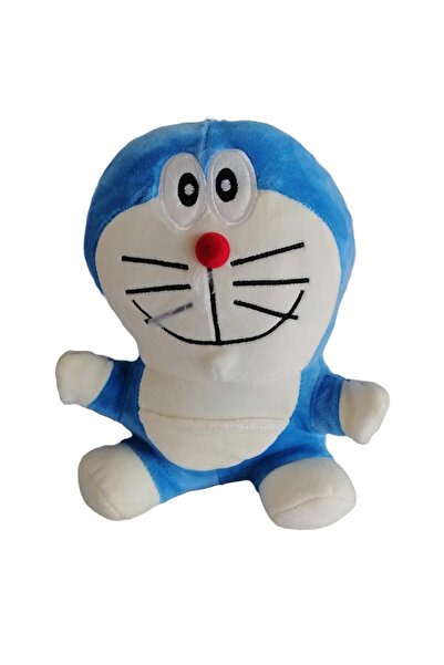 e-life İthal Pofuduk Kumaş Fujiko F. Fujio Doraemon Anime Figür Peluş Oyuncak Uyku & Oyun Arkadaşı 30 cm.