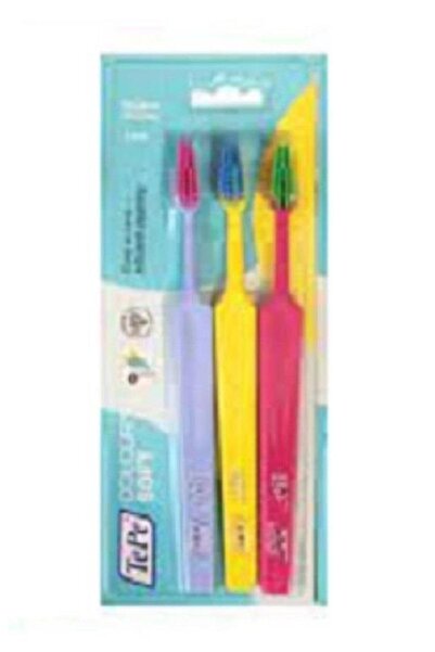 TePe فرشاة أسنان يومية اختر اللون الناعم 3 قطع |   الفوشيه-الأصفر-أرجواني