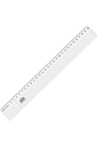HATAS Riglă economică licitație 30 cm 115 (25 buc.)