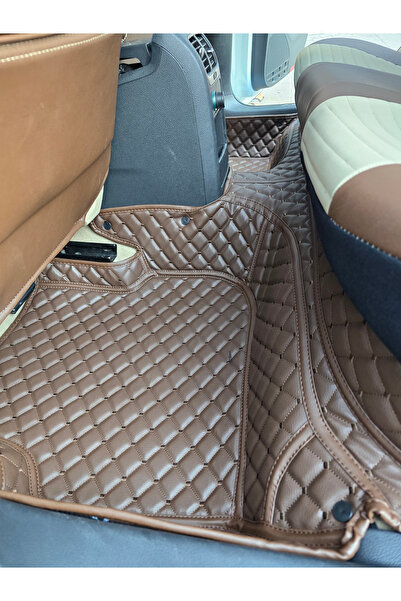 FEYZA OTO Fiat Egea Cross 2021-2025 Uyumlu Kahve Renk Araca Özel Premium Havu...