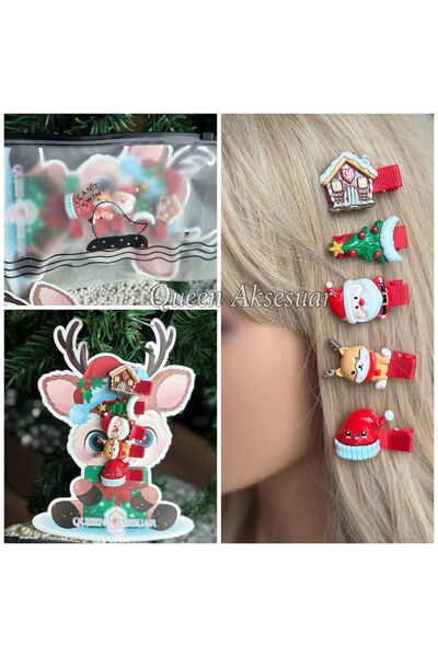 QUEEN AKSESUAR Розкішні прозорі сумки - Новорічний набір Tocabi з сумкою на б...