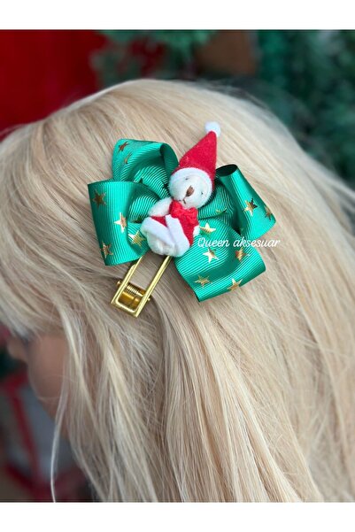 QUEEN AKSESUAR Design personalizat de lux drăguț de pluș de Crăciun cu ursule...