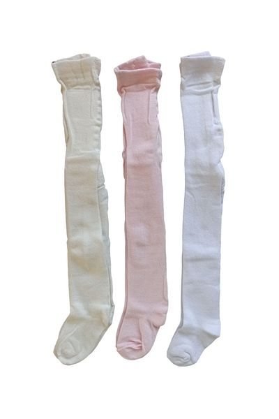 Butik Сезонен чорапогащник за момиче - 0,1,3,5-6,7-8,9-10,11-12 години Комплект 3 части