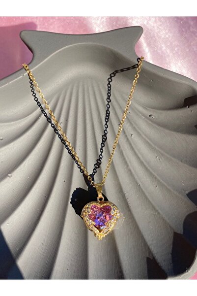 Genel Markalar Okyanusun Kalbi Çelik Kolye