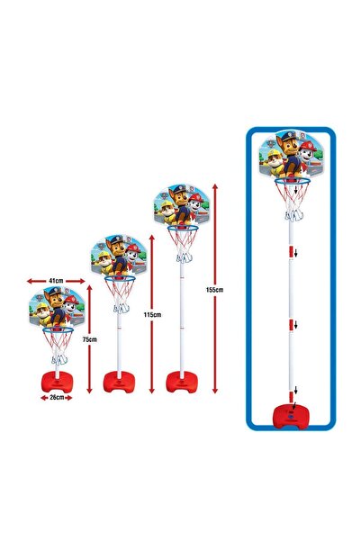 Doğan Oyuncak Dünyası Paw Patrol Büyük Ayaklı Basket Potası Seti - Spor Oyuncakları - Basketbol Oyuncakları