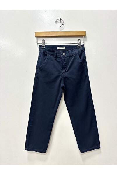 rois kids Lacivert Okul Pantolonu Likralı Beli Lastikli
