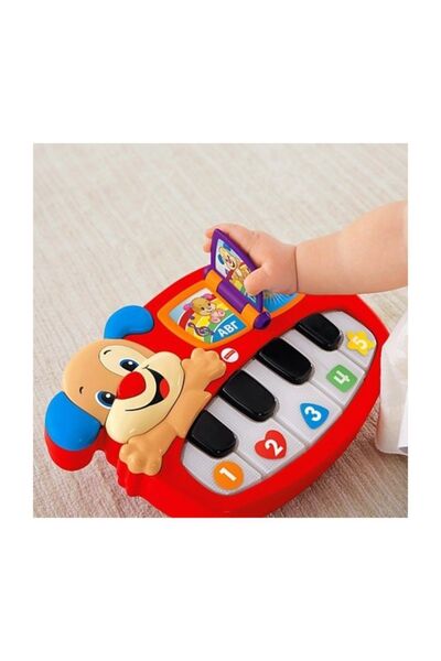 FurReal Fisher Price Eğlen Ve Öğren Eğitici Köpekçiğin Piyanosu Türkçe