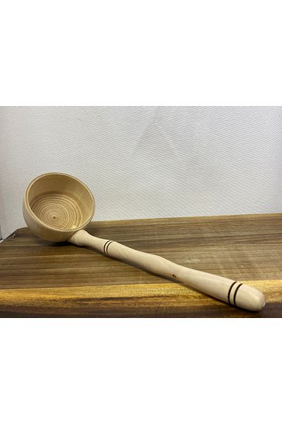 HANDSOME Wooden Ladle 26 cm