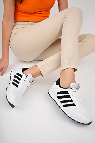 Khayt Beyaz - Falcon Rahat Günlük Unisex Spor Ayakkabı