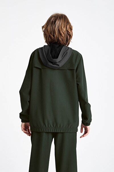 Lescon Çocuk Fermuarlı Kapüşonlu Sweatshirt 24N-3102