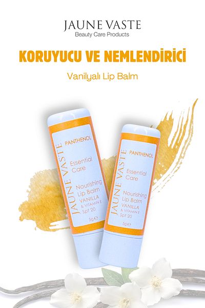 Jaune Vaste 5gr Panthenol and Vanilla Flavored Lip Protector