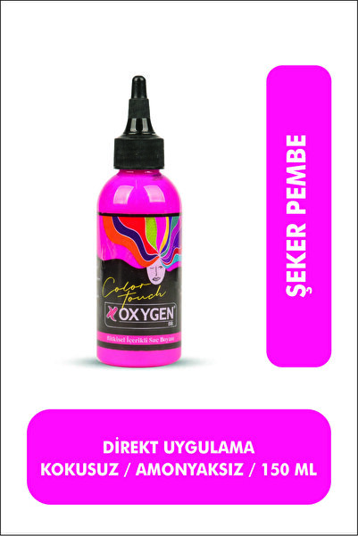 BBOXYGEN Bitkisel Içerikli Saç Boyası | Color Touch Renkli 150ml | Boya Şeker...