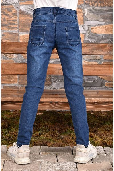MORE KIDS Boy's Blue Lycra Jeans