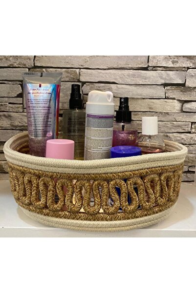 JÜTEX HOME Coș de pâine pentru copii cu model din paie de iută naturală - pen...