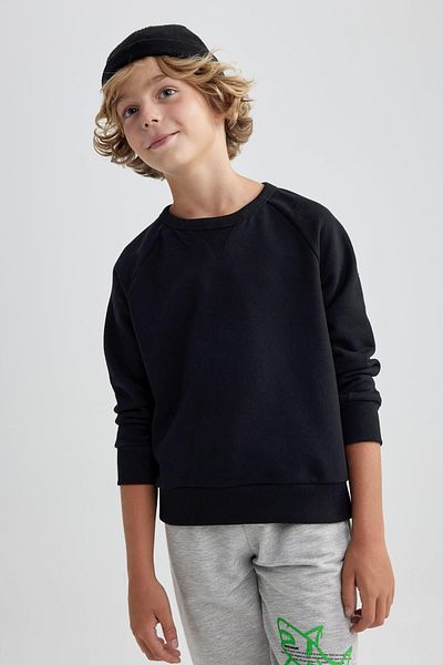 DeFacto Boy's Sweatshirt - Crew Neck, A9391A823Au Model