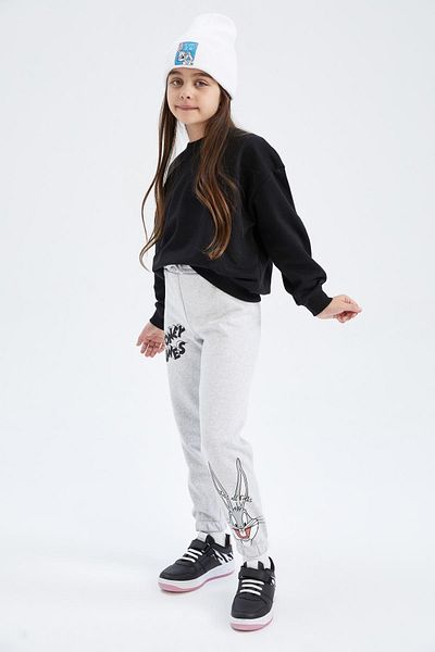 DeFacto Looney Tunes Patterned Girls' Jogger Sweatpants - Z0108A622Wn