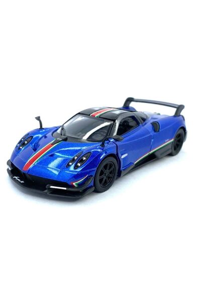 Kinsmart 2016 Pagani Huayra Bc (şeritli) - Çek Bırak 5inch. Lisanslı Model Ar...