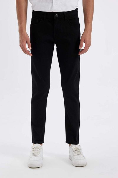 DeFacto Carlo Skinny Fit - Regular Waist, Extra Narrow Leg Jeans