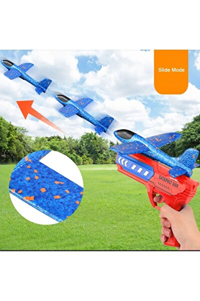 charmerprincesses Oyuncak Silah Köpük Uçak Fırlatan Tabanca