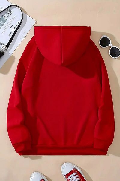 mw memowear Унисекс плетен суичър с шарки на червен пингвин - 2 въжета