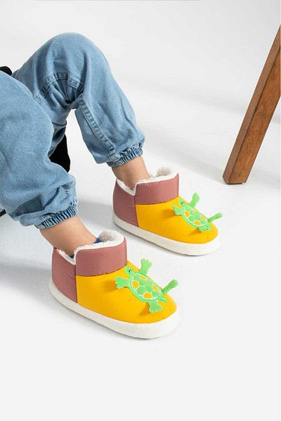 NOVİNS Baby Kids Shoes - Figured Home, Boots and Shoes Nursery School Shoes