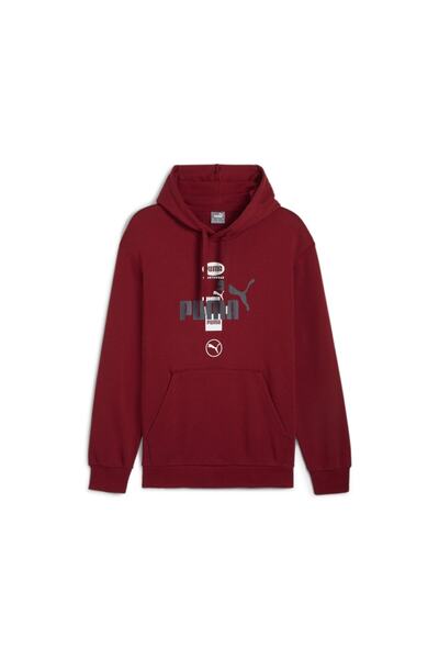 Puma Power Graphic Tr Sweatshirt Kırmızı 68270013 Erkek